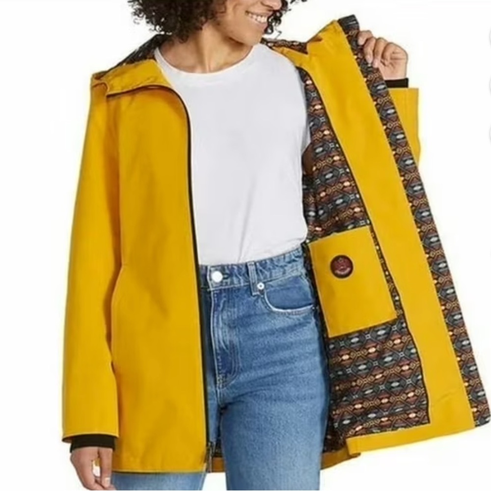 Pendleton Women's Mustard Warm Rain Coat